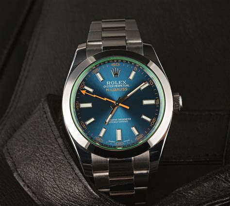 how to buy rolex milgauss z blue|rolex milgauss z watch review.